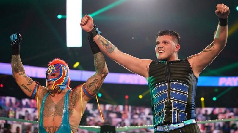Rey Mysterio and Dominik Mysterio